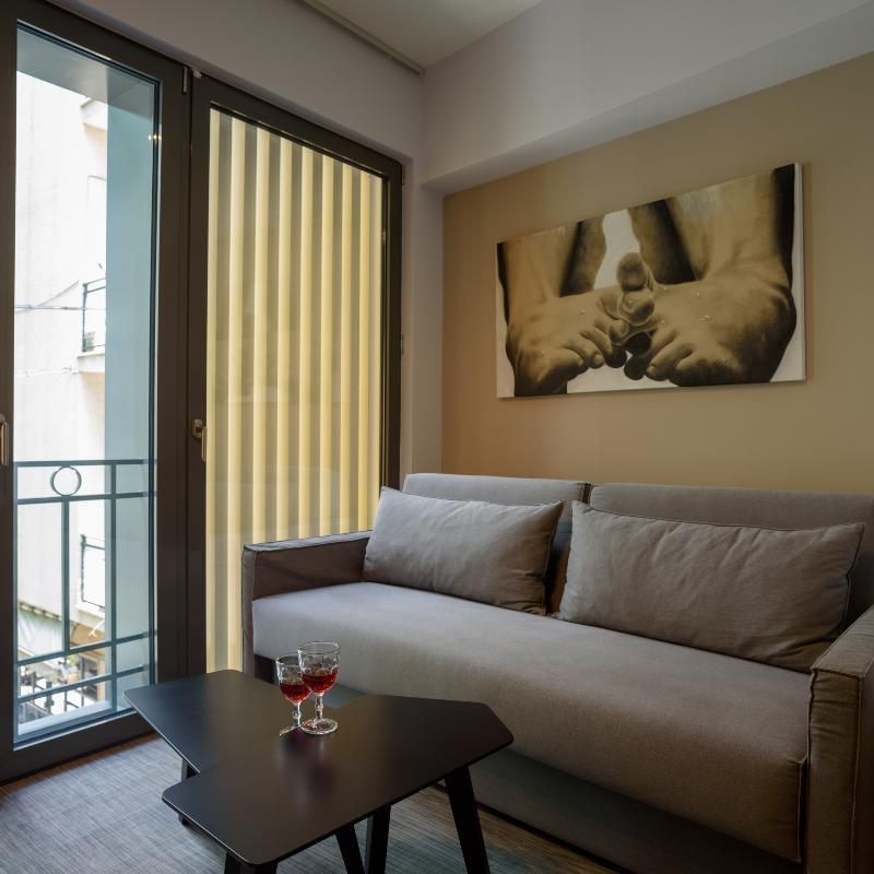 Fos Downtown Suites Ateny Zewnętrze zdjęcie