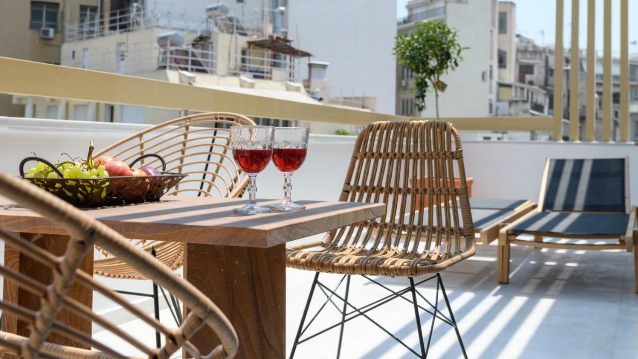 Fos Downtown Suites Ateny Zewnętrze zdjęcie